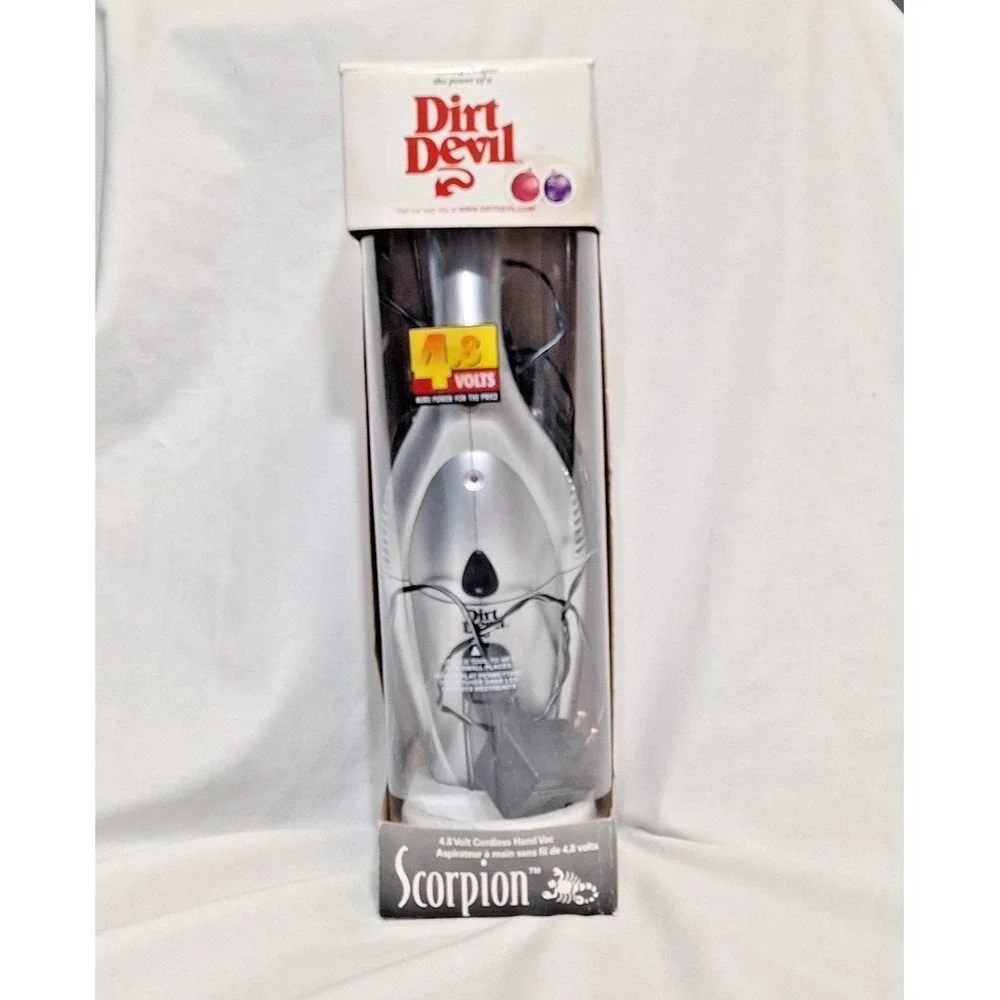 Dirt Devil Scorpion Corded Handheld‎ Vacuum Model NOS 2002
